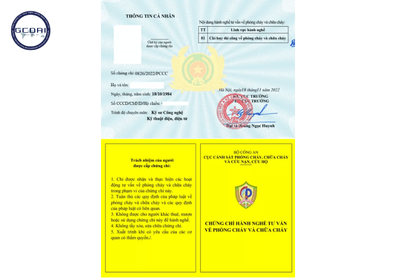 Cấp chứng chỉ hành nghề thiết kế PCCC - chứng chỉ hành nghề thiết kế PCCC