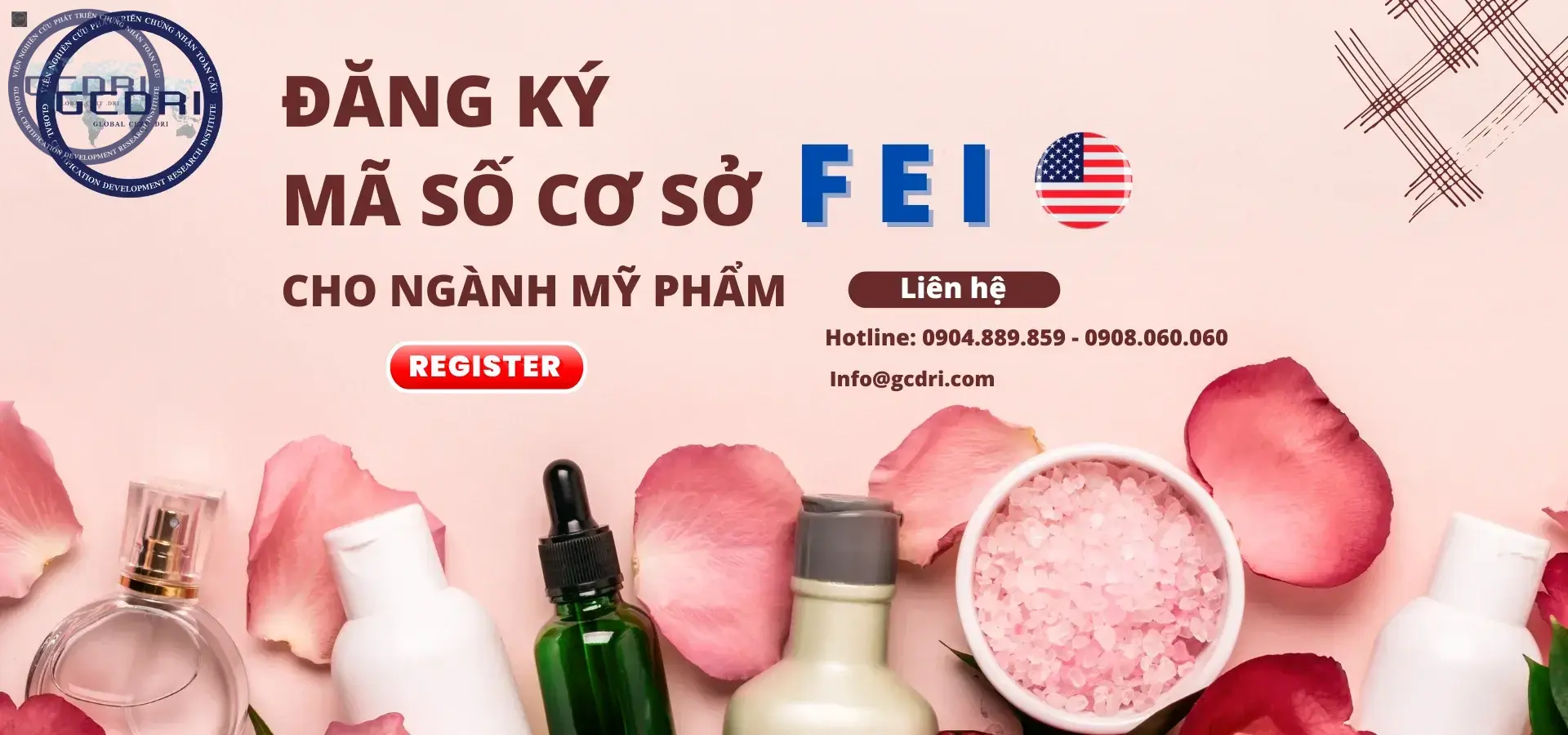 Đăng ký mã số cơ sở FEI cho ngành Mỹ Phẩm Đăng ký mã số cơ sở FEI cho ngành Mỹ Phẩm - Đăng ký mã số cơ sở FEI