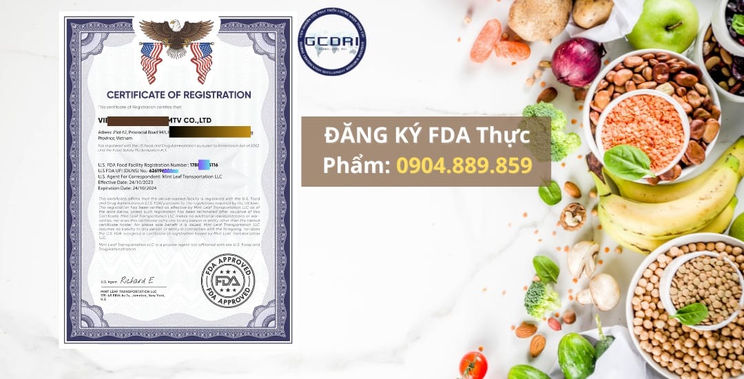 Đăng Ký FDA Thực Phẩm Đăng Ký FDA Thực Phẩm