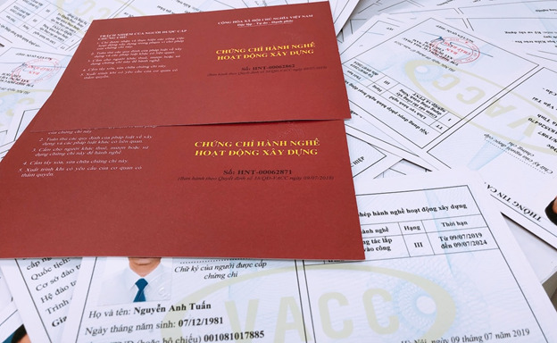 Chứng chỉ hành nghề xây dựng