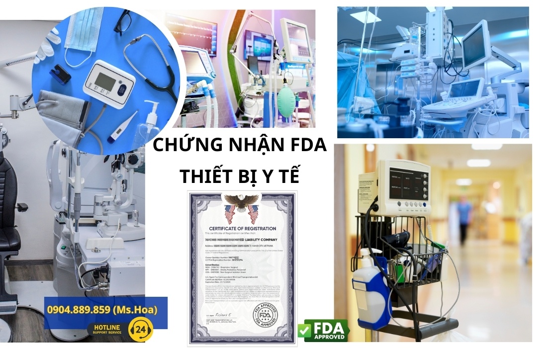Chứng Nhận FDA Thiết bị y tế Chứng Nhận FDA Thiết bị y tế