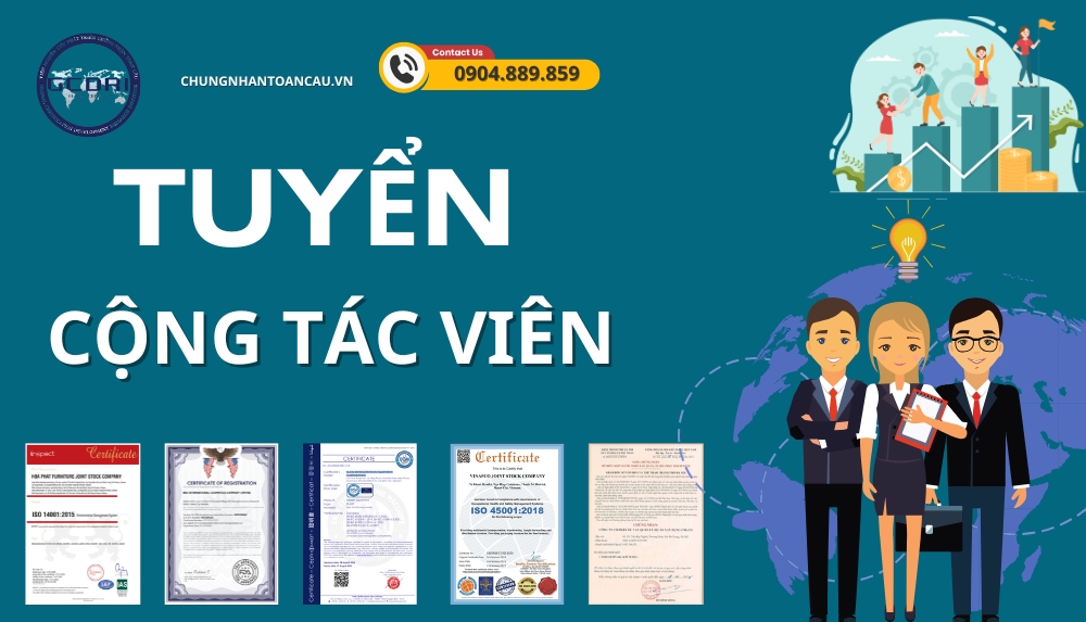 GCDRI tuyển cộng tác viên phát triển thị trường chứng nhận GCDRI tuyển cộng tác viên phát triển thị trường chứng nhận