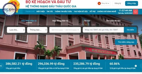 Thao tác nghiệp vụ đấu thầu qua mạng đòi hỏi sự chính xác và am hiểu hệ thống