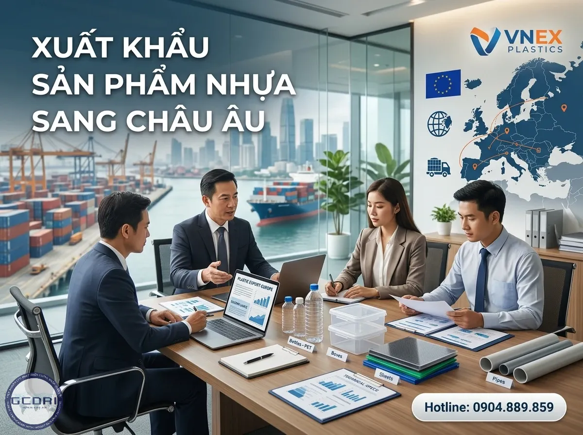 Xuất khẩu sản phẩm Nhựa sang Châu Âu